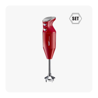 Bamix DeLuxe M200 Red metallic 0