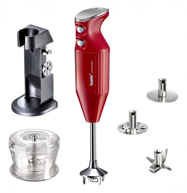 Bamix DeLuxe M200 Red metallic
